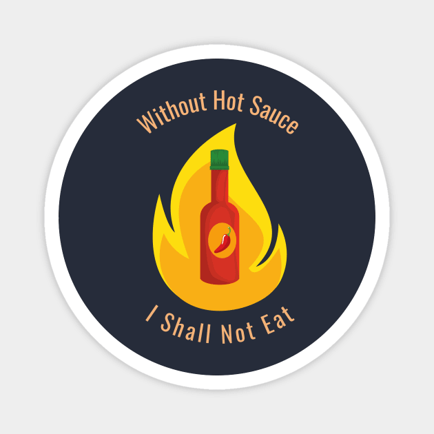 Hot Sauce, Fire Chilli Magnet by Epic Hikes